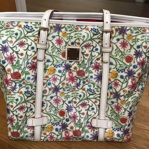 Beautiful Dooney & Bourne Floral Tote.